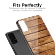 Wooden Planks Glass Case for Xiaomi Mi A3 Online now